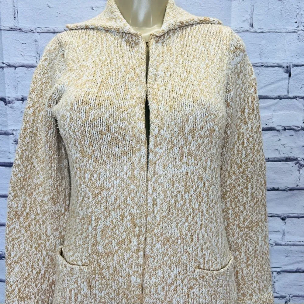 J.Crew marble knit cardigan